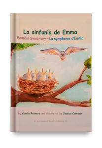 Cubierta del libro La sinfonía de Emma